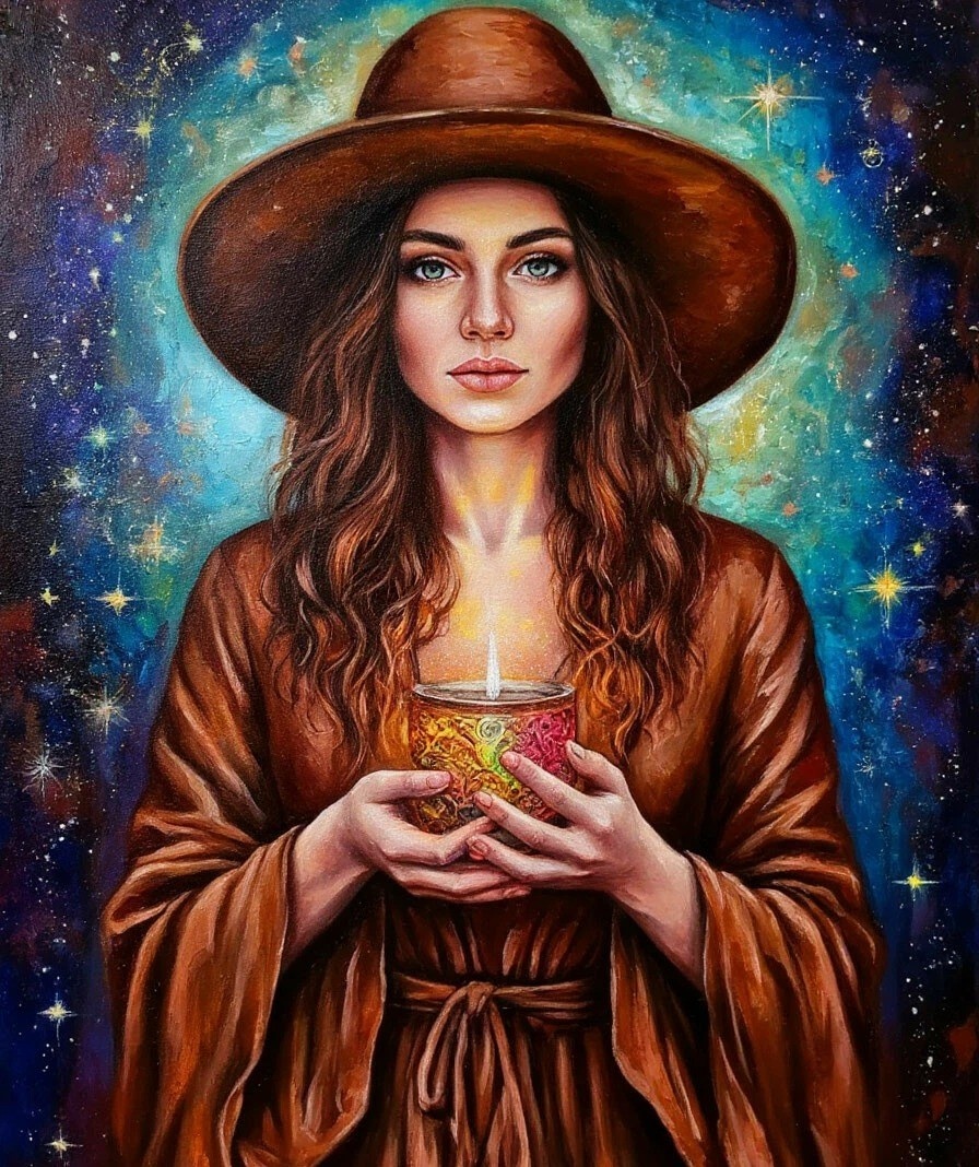 Когда любимый цвет в одежде - коричневый.