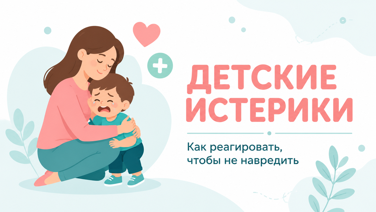 «Истерика — это не манипуляция. Это сигнал. Узнайте, как правильно реагировать.»