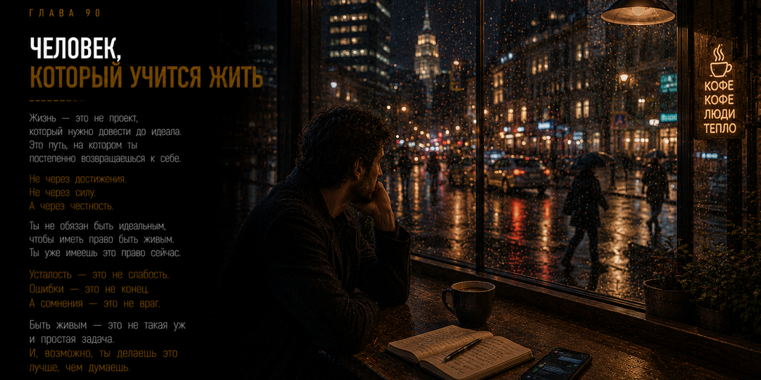 ГЛАВА 90 Человек, который учится жить