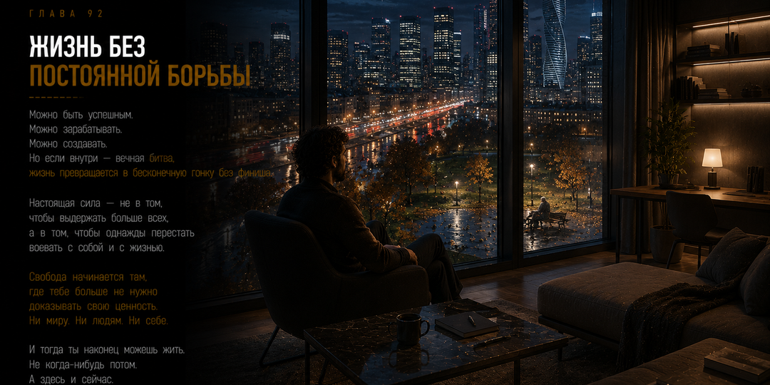 ГЛАВА 92 Жизнь без постоянной борьбы