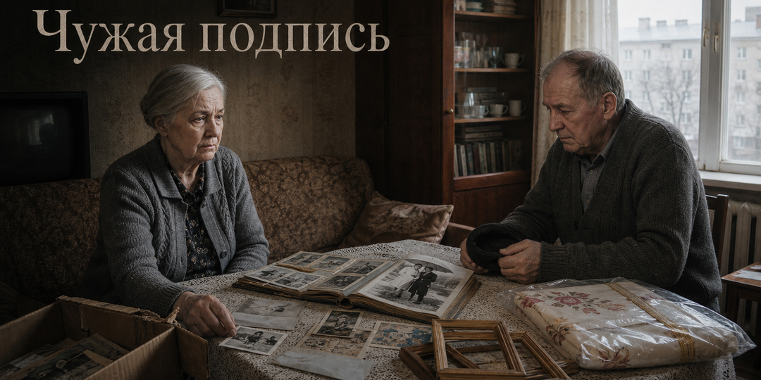 Чужая подпись