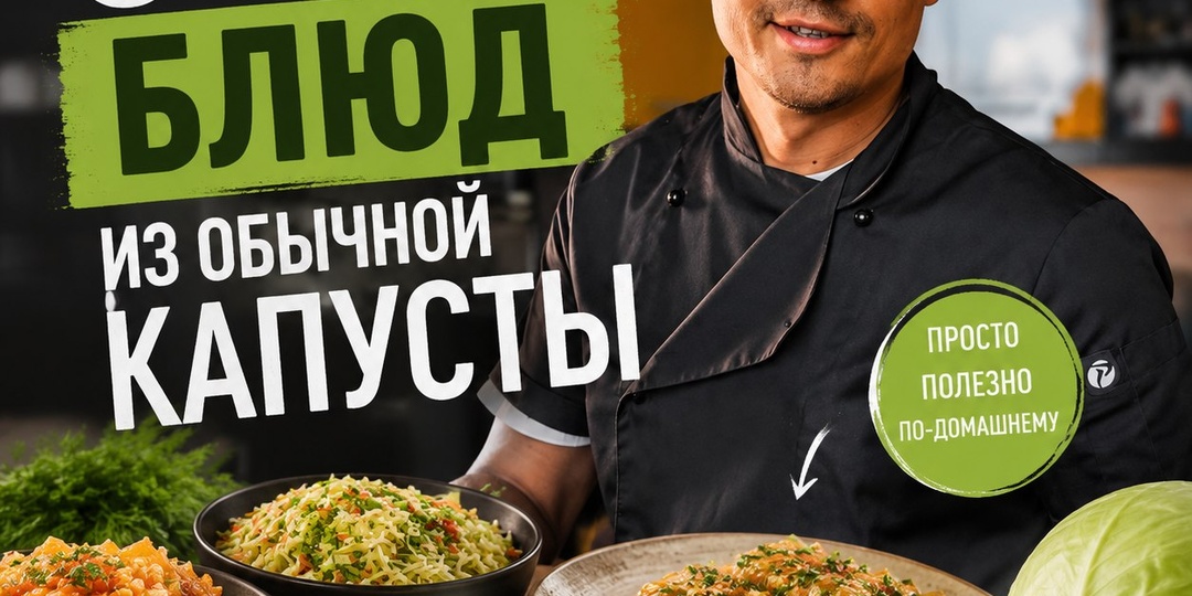 6 вкусных блюд из обычной капусты, которые я готовлю снова и снова