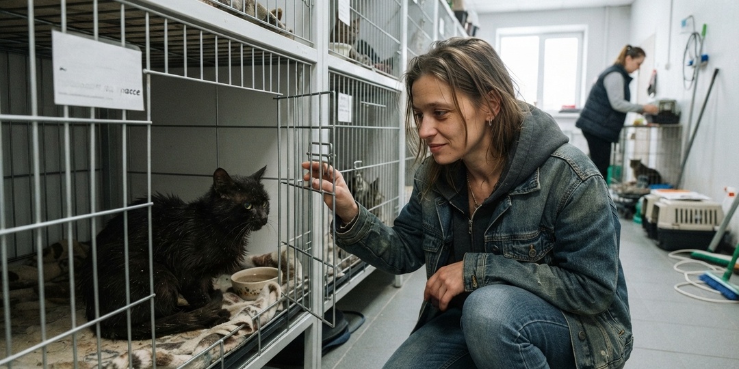 Я взяла кота после отказа в усыновлении и не знала, как всё изменится через год