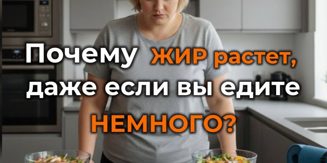 Едите мало, а жир растет? Почему?