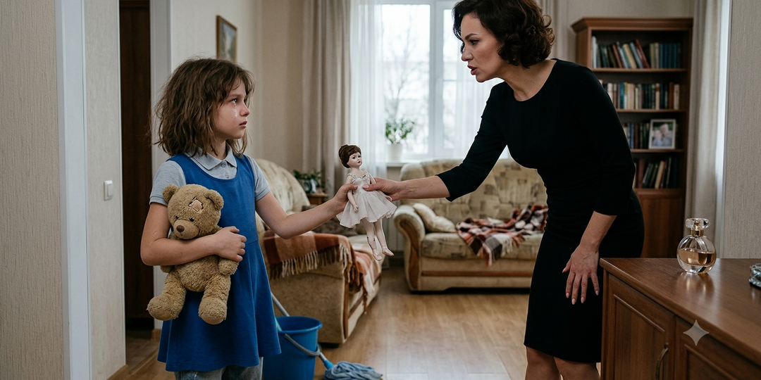 «У тебя в углах грязь, перемывай!» Как мачеха наказала сироту, но не заметила, что девчонка нашла в тайнике