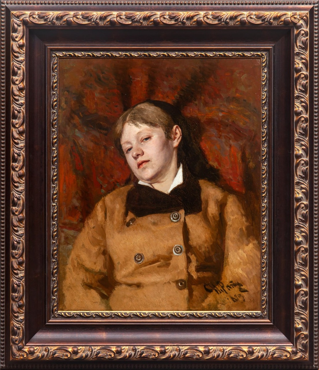 Репин Илья Ефимович _Портрет Софьи Алексеевны Репиной (Шевцовой)_ (1879)