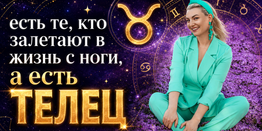 Есть знаки, которые заходят "с ноги", а есть ТЕЛЕЦ