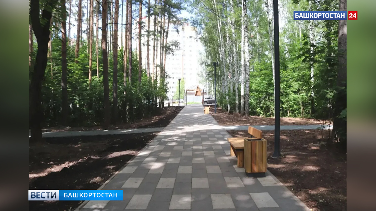    В Уфе благоустроили дендропарк имени лесовода Георгия Рутто