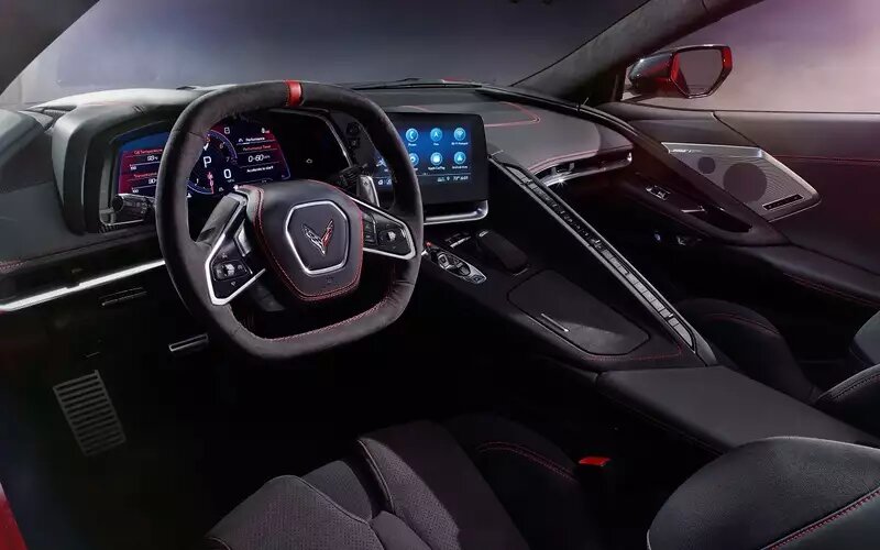 Интерьер Chevrolet Corvette Stingray📷
