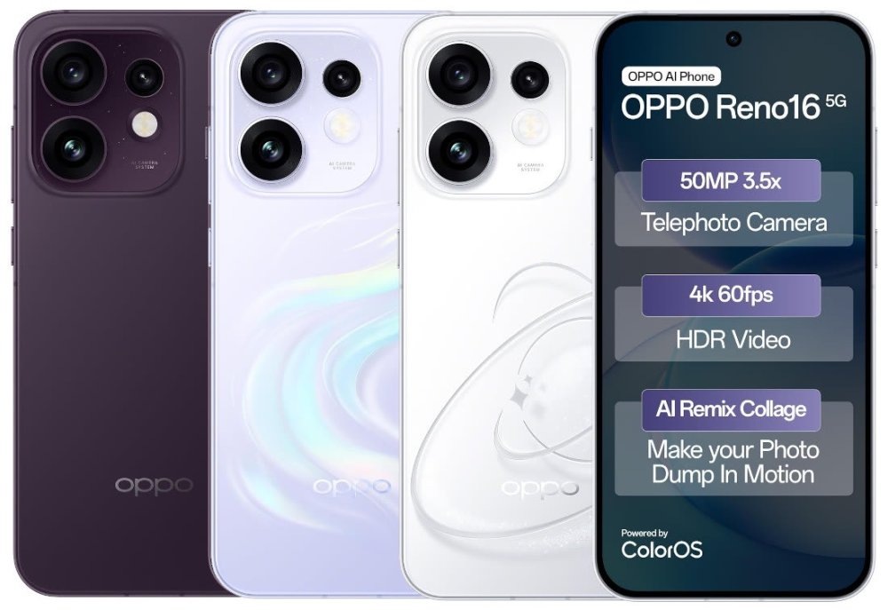    OPPO Reno 16 / Фото: OPPO