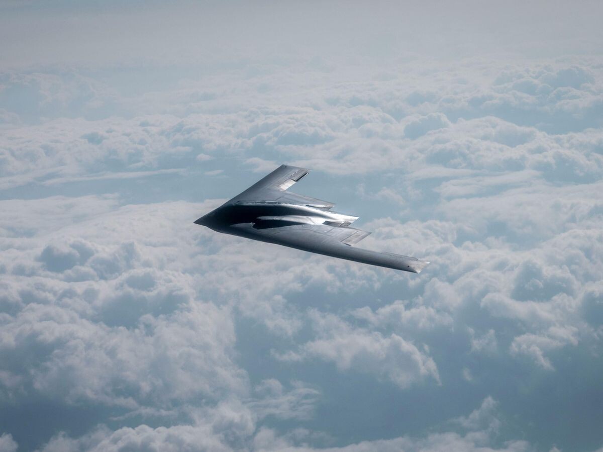    Американский малозаметный стратегический бомбардировщик Northrop B-2 Spirit | © Фото : U.S. Air Force