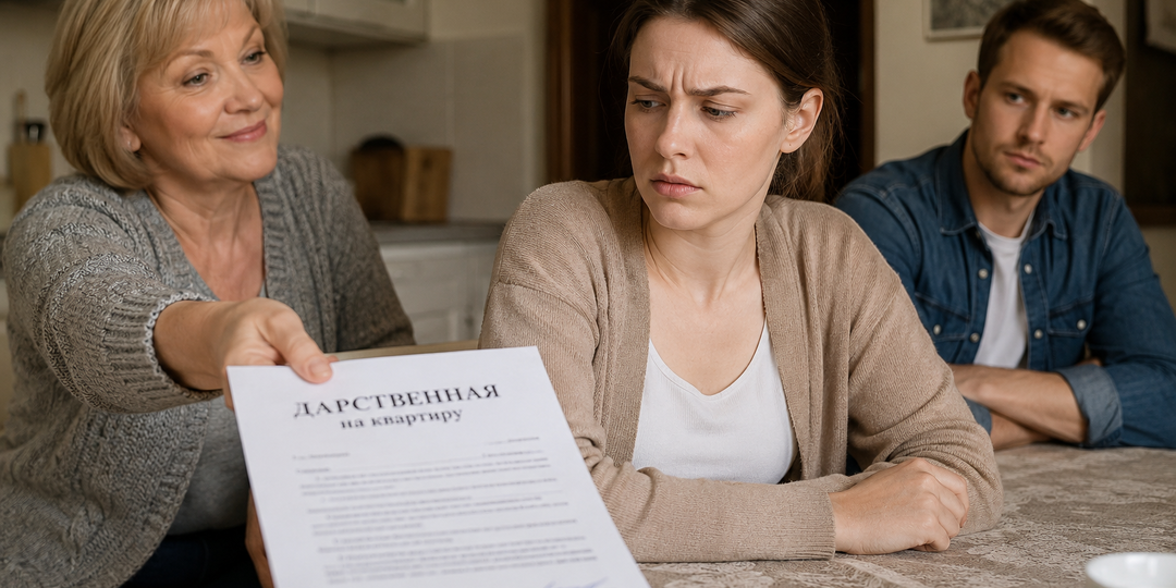 Подпиши, и живите спокойно, - улыбнулась свекровь, положив на стол дарственную на мою квартиру