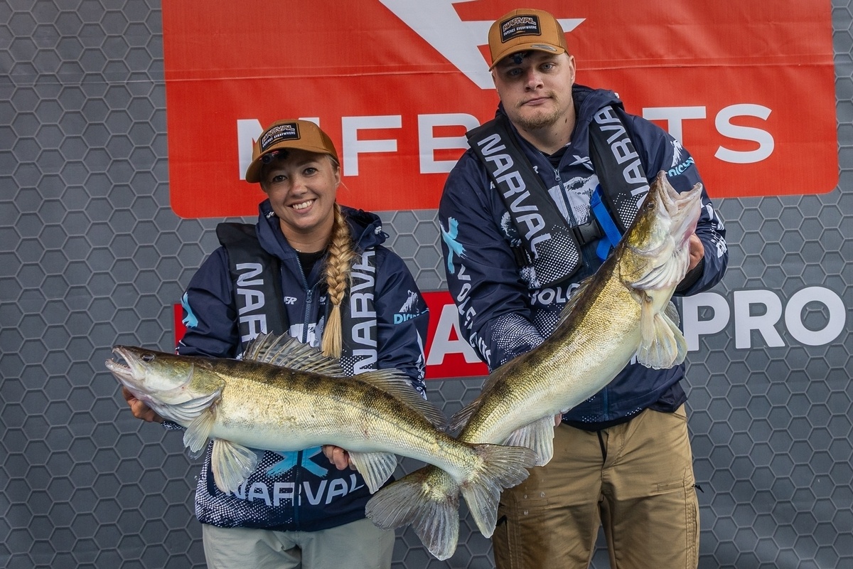    Вероника Дичка и Лоран Алекно / фото: vk.com/pro.anglers