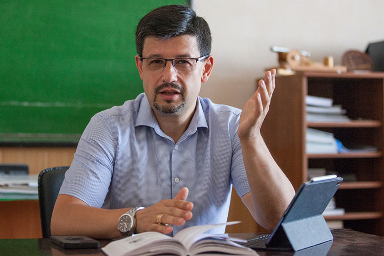 Ученый, популяризатор науки и образования: кандидат технических наук, доцент Алексей Лопатин Фото: «БИЗНЕС Online»