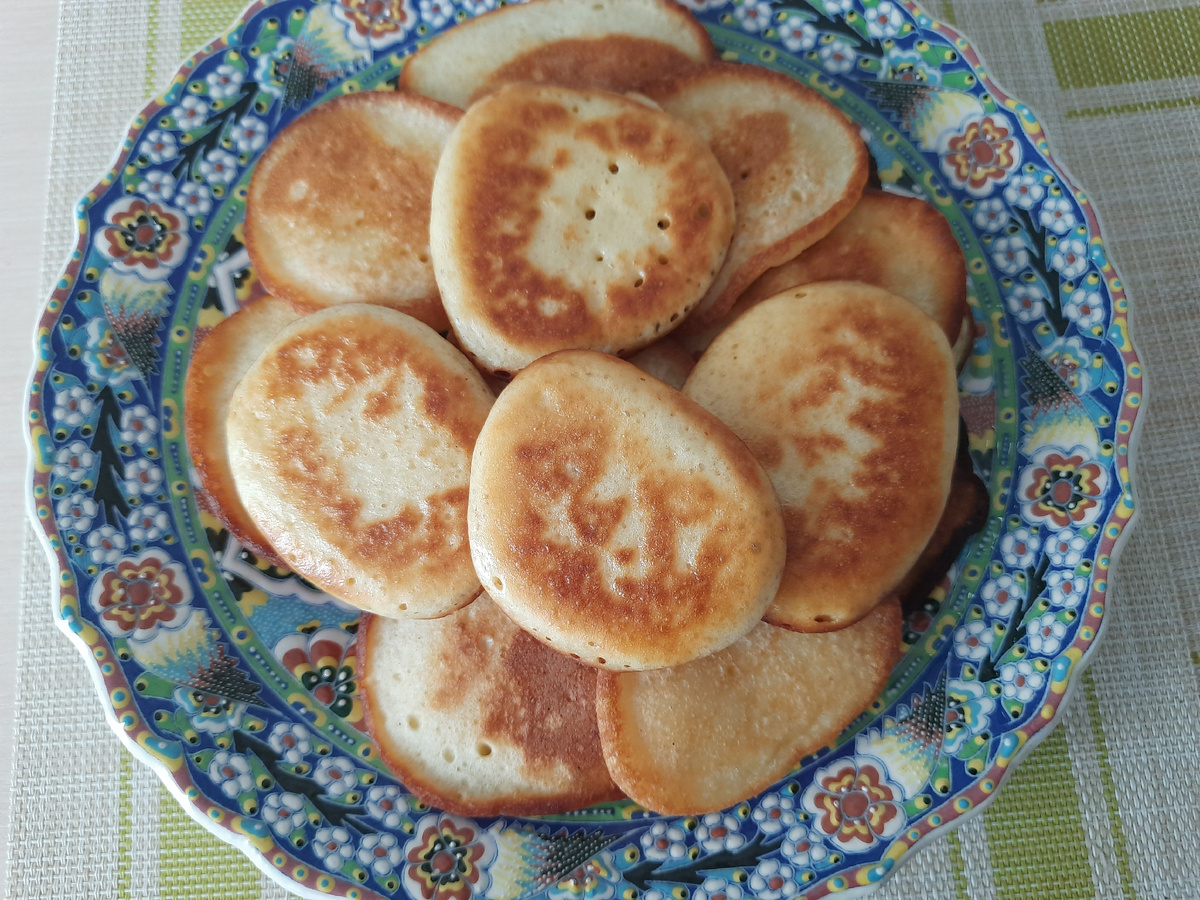 Обычные оладьи