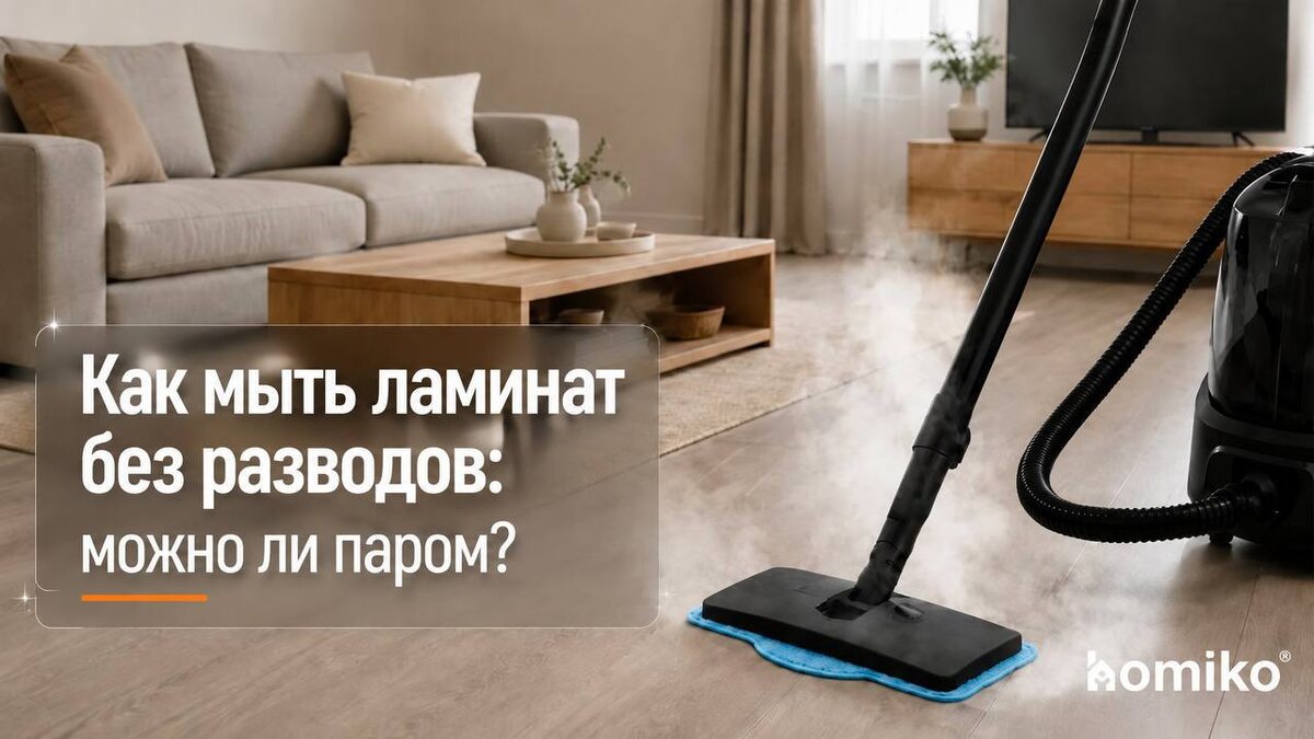 Паровой моющий пылесос Homiko PP-02 Pro для химчистки мебели и ковров