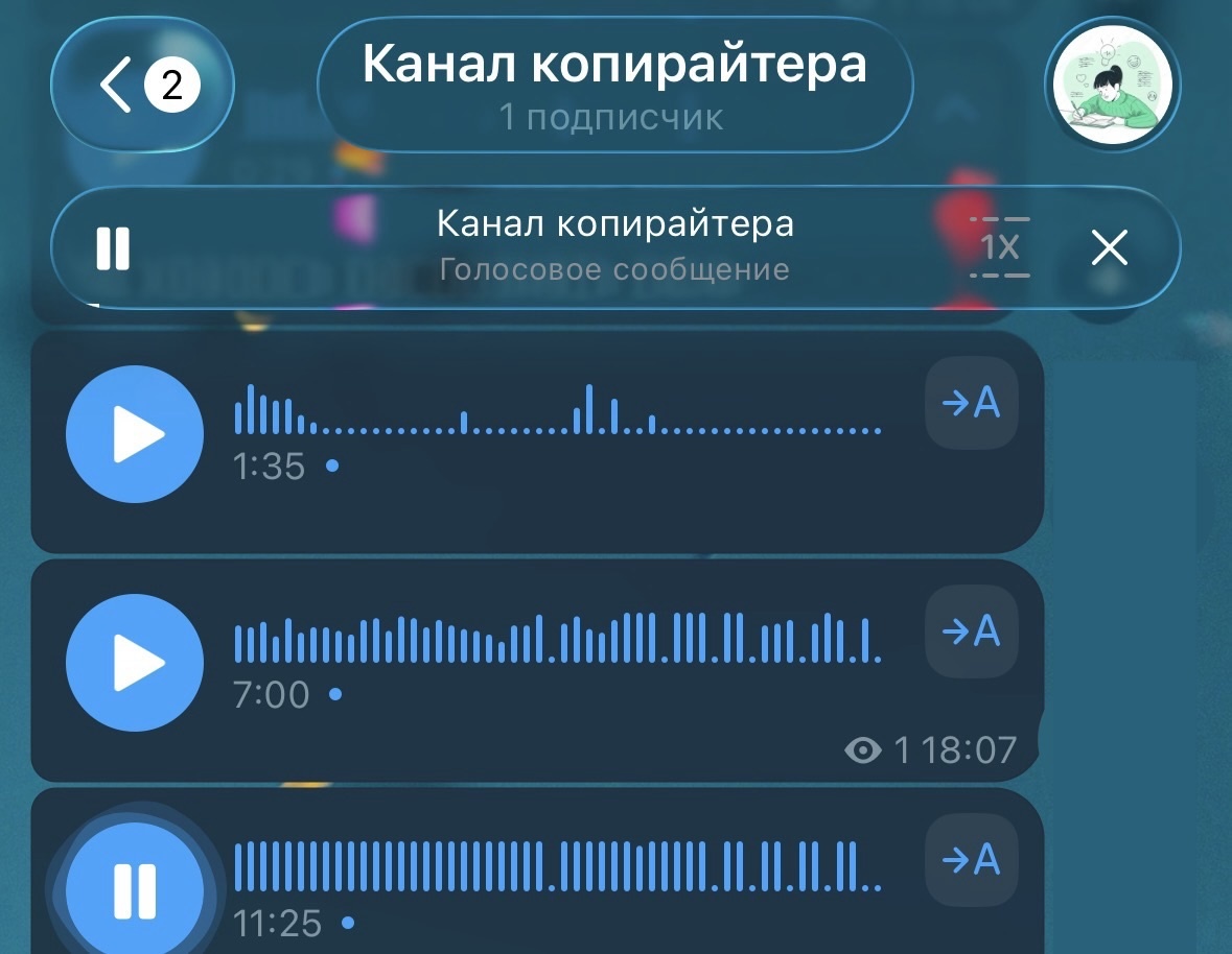 Скрин автора