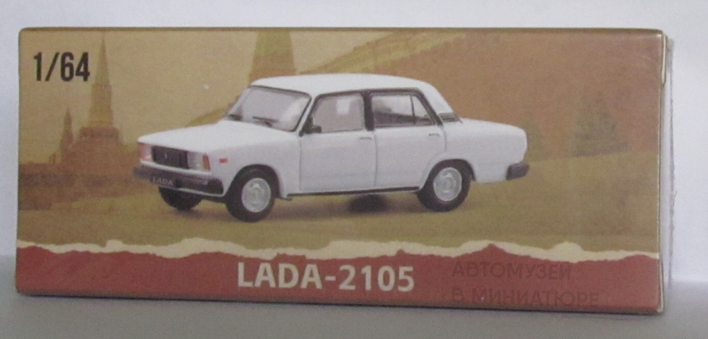 Упакова ВАЗ-2105 «Жигули» (Perka, 1:64) из коллекции автора