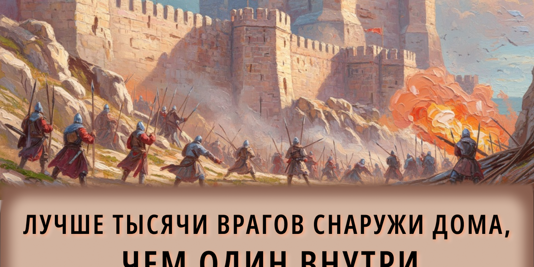 Почему, согласно арабской мудрости, внешний враг — не самое страшное испытание?