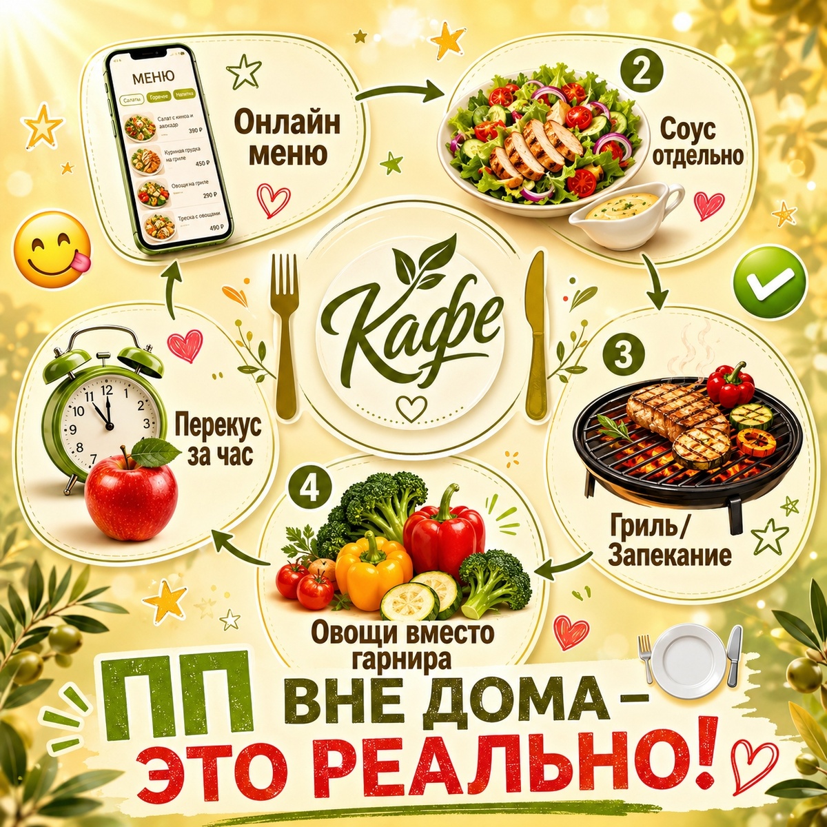 Вне дома – не повод срываться: 5 лайфхаков для кафе и гостей