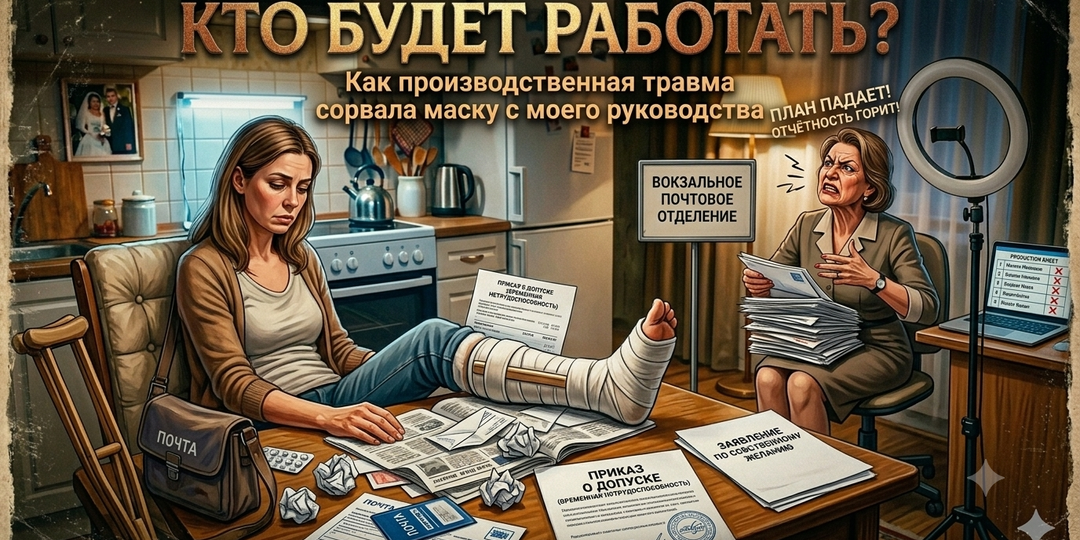 «Кто будет работать?»: как производственная травма сорвала маску с моего руководства