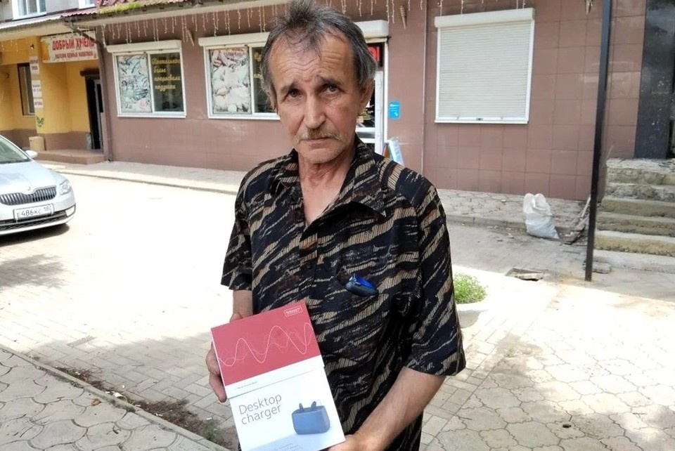    Сергей Сивицкий - один из шести ветеранов, которых недавно обеспечили качественными слуховыми аппаратами. Фото: t.me/fond_ZO_DPR