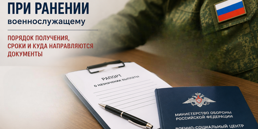 Как получить страховую выплату при ранении военнослужащему в 2026 году: порядок оформления, сроки и куда направляются документы