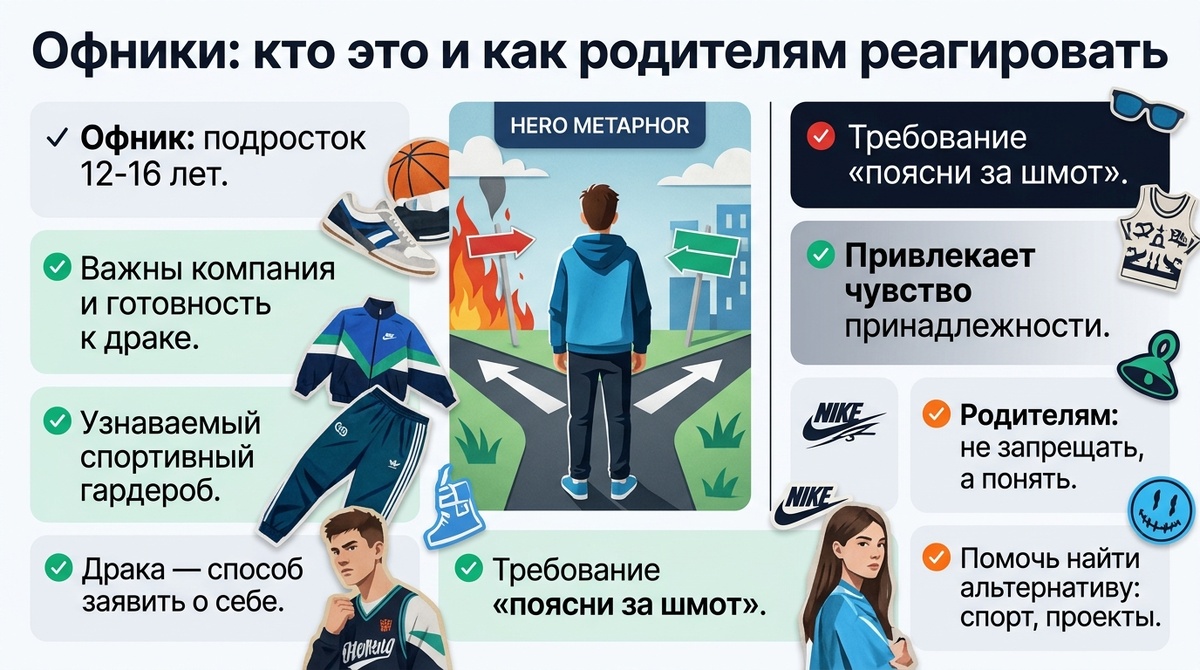 Офники: кто это и как родителям реагировать  📷
