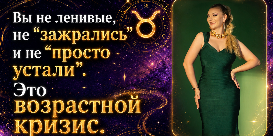 Вы не "зажралась" и не "просто устала" это все возрастной кризис