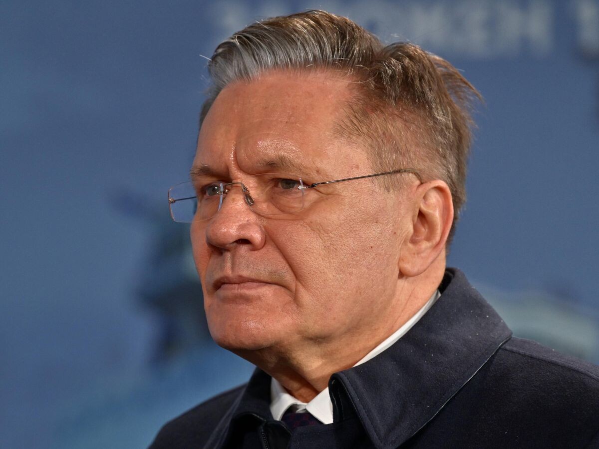    Генеральный директор госкорпорации "Росатом" Алексей Лихачев на церемонии закладки атомного ледокола "Сталинград" в Санкт-Петербурге | © РИА Новости / Алексей Даничев