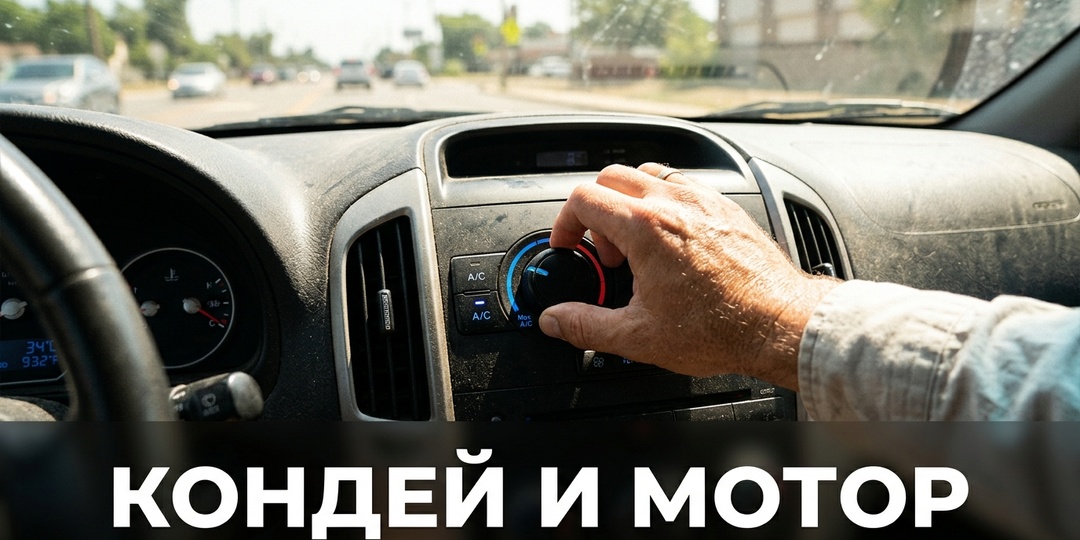 Что будет с двигателем, если летом гонять кондиционер на максимум — объясняю с цифрами