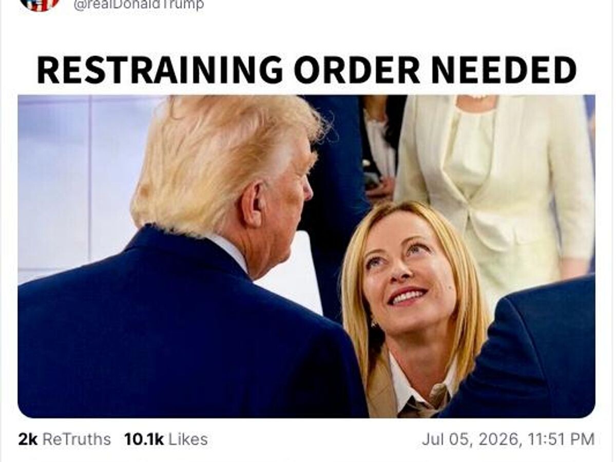    Пост Дональда Трампа в соцсети | © Donald J. Trump/Truth Social