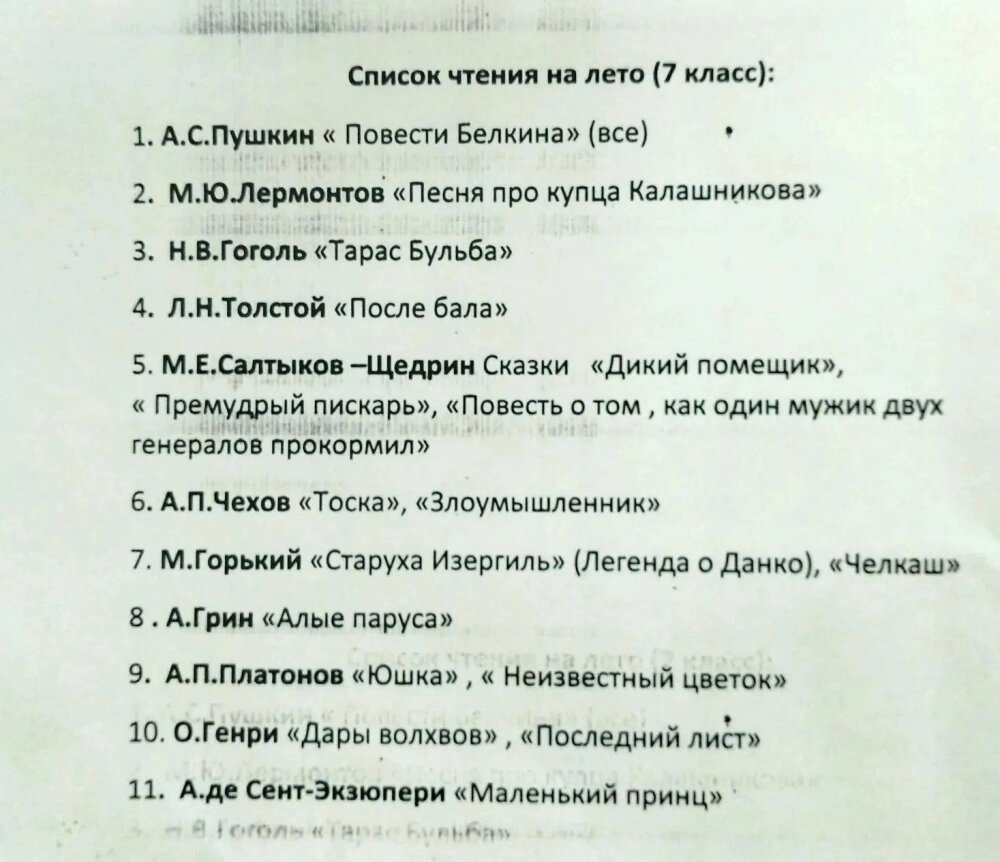    Список книг для семиклассников. Фото: omsk.aif.ru// Евгения Хомицкая