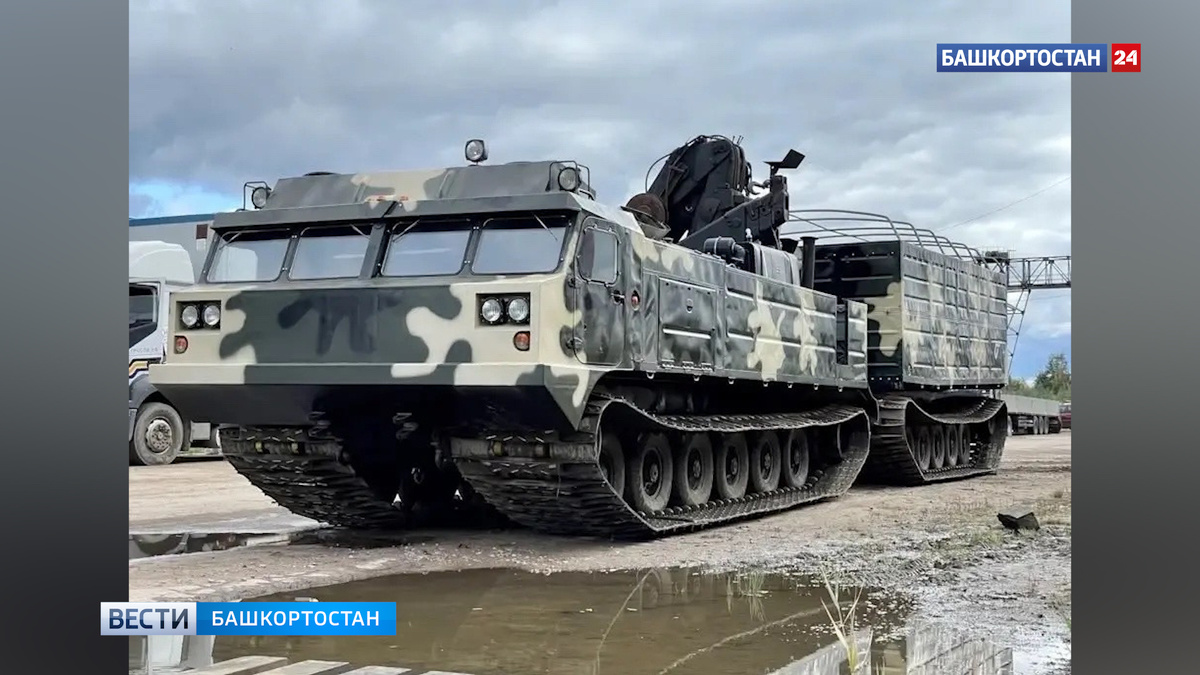    Из Башкирии в Казахстан начнут поставлять снегоболотоходы «Витязь»