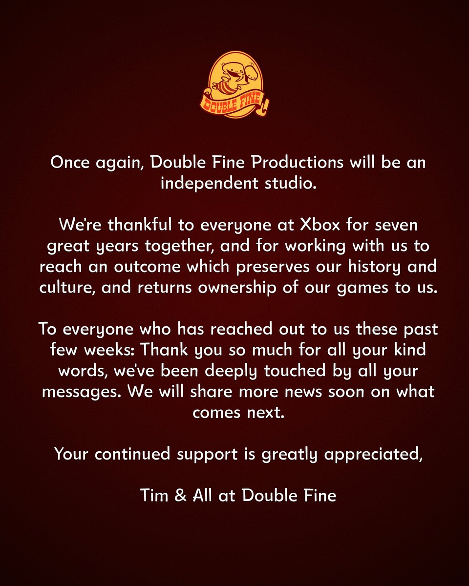 Источник: Double Fine