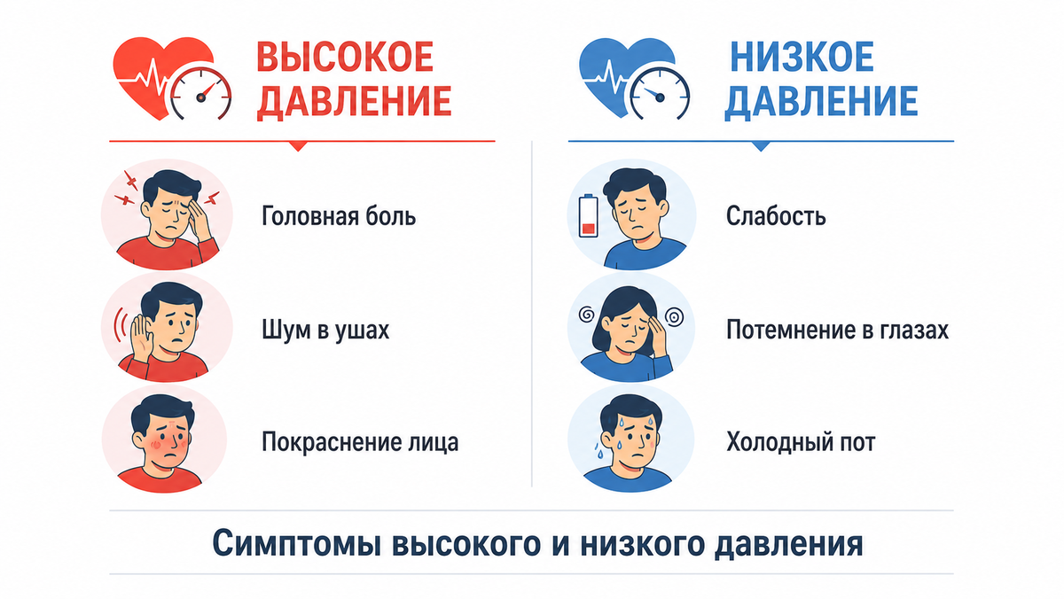 «Важно уметь отличать высокое давление от низкого — действия будут разными.»