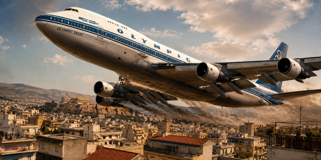 Боинг 747 чудом удержался в воздухе