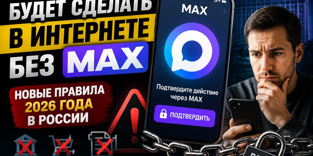 Без MAX могут закрыть доступ? Что изменится в интернете в 2026 году и почему это касается каждого.
