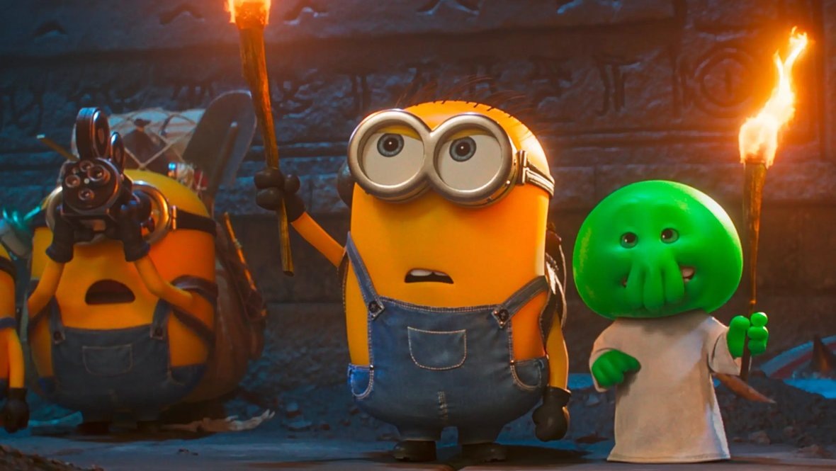    Кадр из фильма «Миньоны и монстры», режиссер Пьер Коффин, Illumination, Universal Pictures