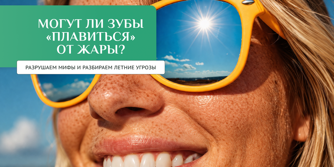 Могут ли плавиться зубы от аномальной жары?
