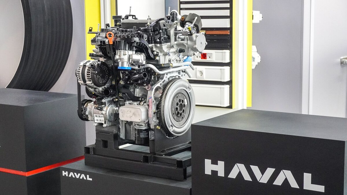    Двигатель Haval. Фото Константин Завьялов / «Автоновости дня» с международной промышленной выставки «Иннопром»
