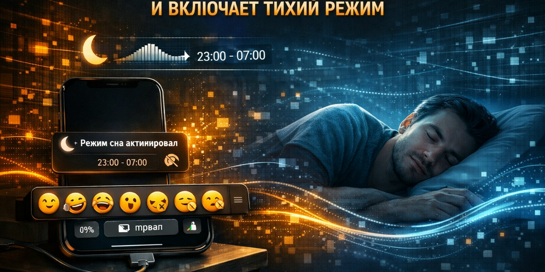 😴 Секретный хранитель сна: как Android 16 распознаёт, что вы засыпаете, и включает тихий режим