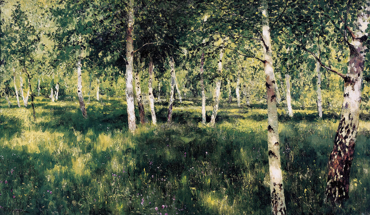 «Березовая роща», Исаак Левитан (1885–1889 годы)
