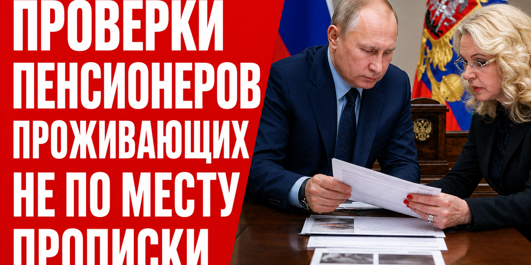 Массовые проверки пенсионеров набирают обороты!
