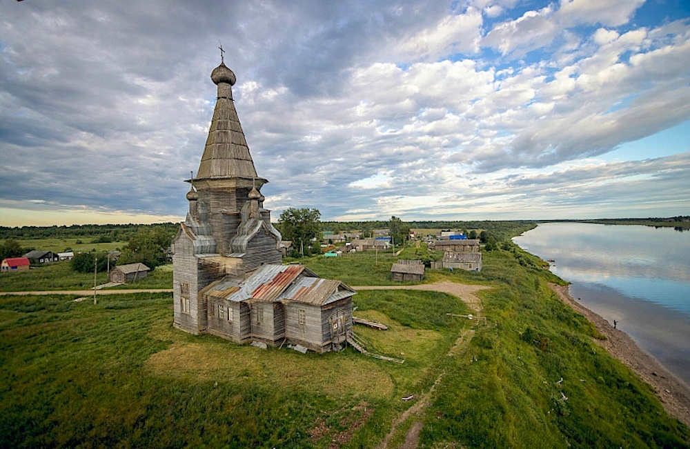 Храм Вознесения господня, 1654 г. Фото предоставлено министерством культуры и туризма Архангельской области. Источник: dvinanews.ru