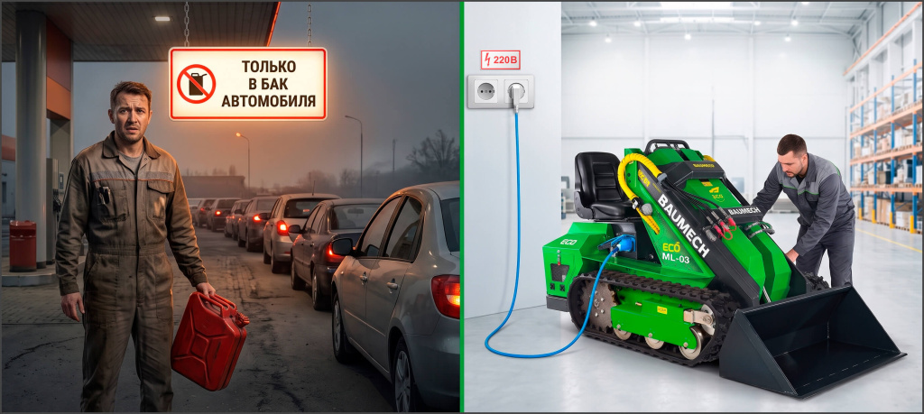 BAUMECH ECO: Ваш актив в эпоху дефицита бензина