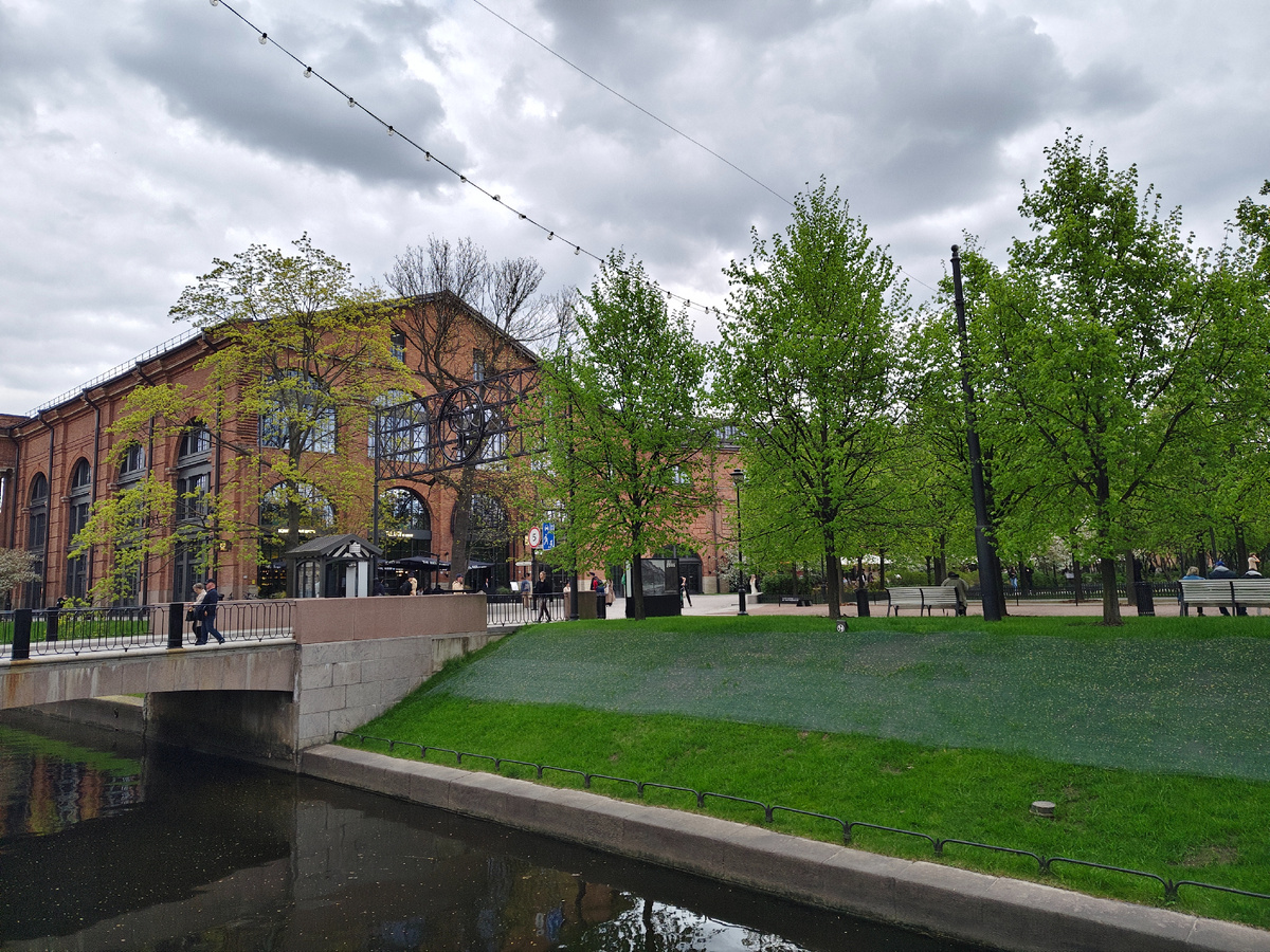 Вход. Городской парк «Новая Голландия», Санкт-Петербург (СПб)