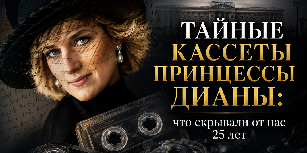 Тайные кассеты принцессы Дианы: что скрывали от нас 25 лет