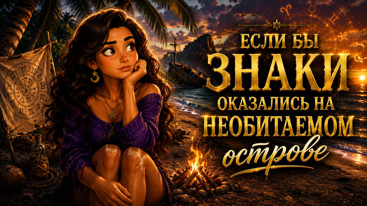 Если бы знаки зодиака оказались на необитаемом острове