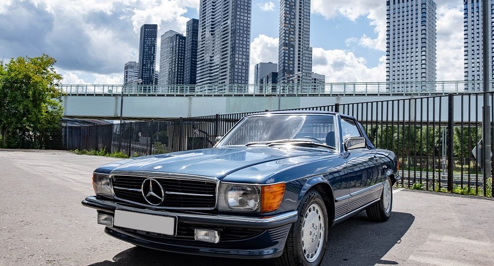 ✨ Продается в Москве Mercedes-Benz SL 300 в кузове R107, пробег 15 тыс км